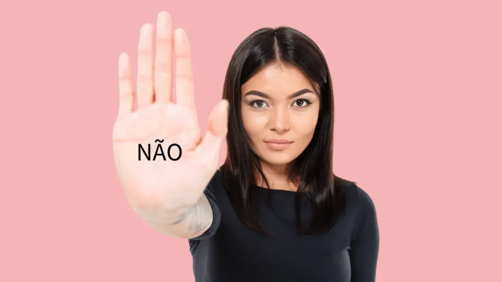 aprenda dizer não